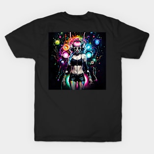 DJ Music Girl MK1- Eye Voodoo T-Shirt